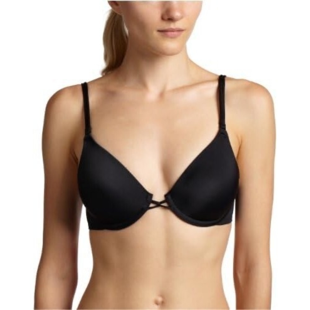 Wacoal Women's Custom Convertible Contour Underwire Bra Size 36DD Solid Black